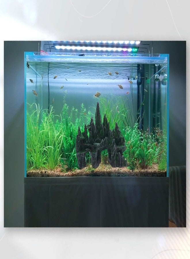 M2cbridge Aquarium Mountain View Ornaments Large Rockery Fish Tank Stone Landscaping Decorations (Garden Mountain) - Image 4